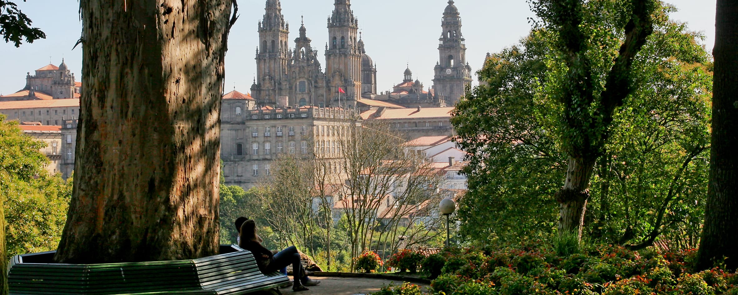 alameda park and views camino de santiago