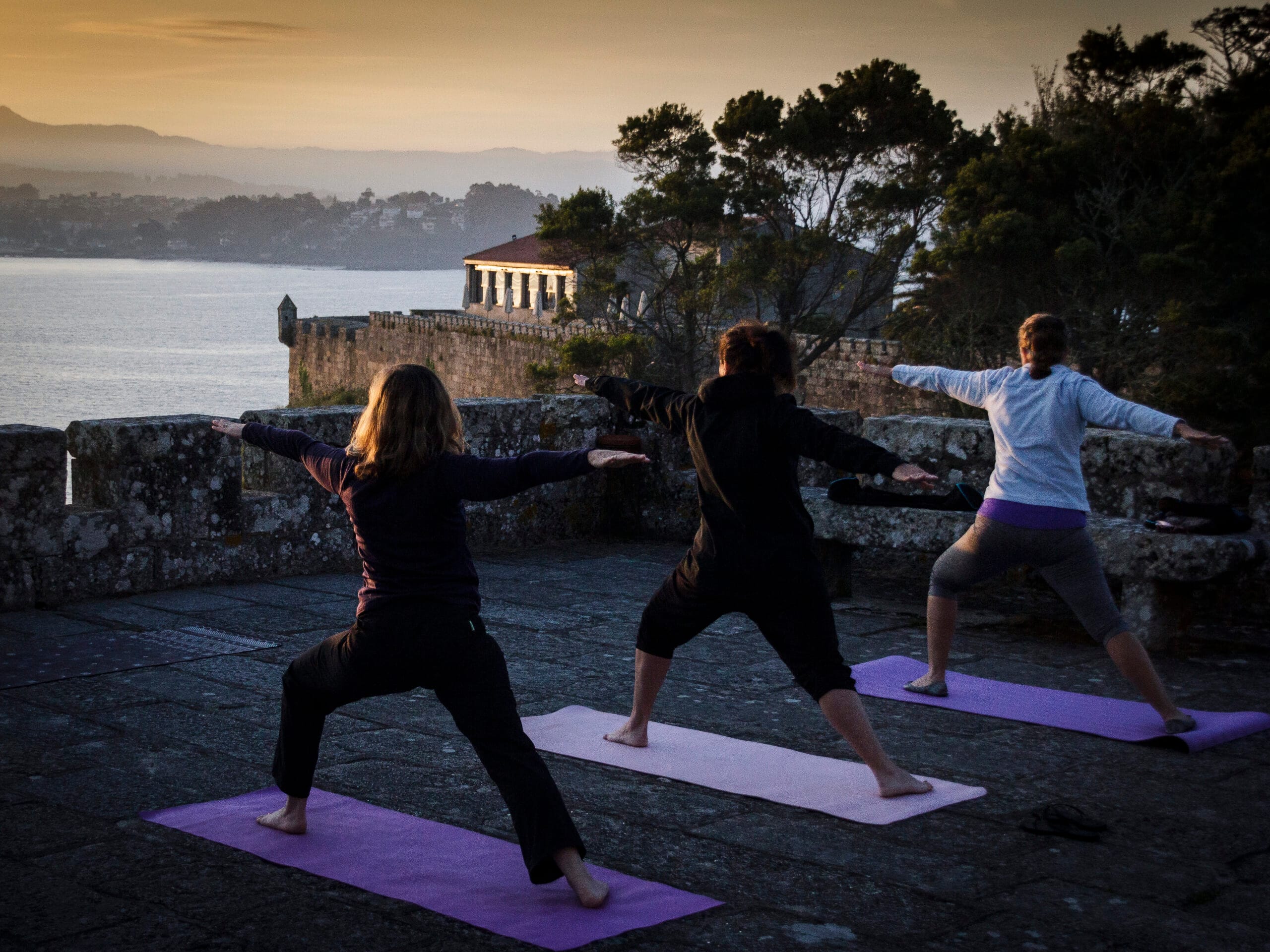 yoga parador bayona